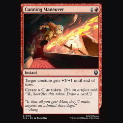 Cunning Maneuver - NM - No Foil - ES