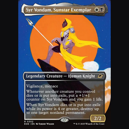Syr Vondam Sunstar Exemplar - NM - Foil - EN