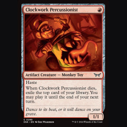 Clockwork Percussionist - NM - Foil - EN