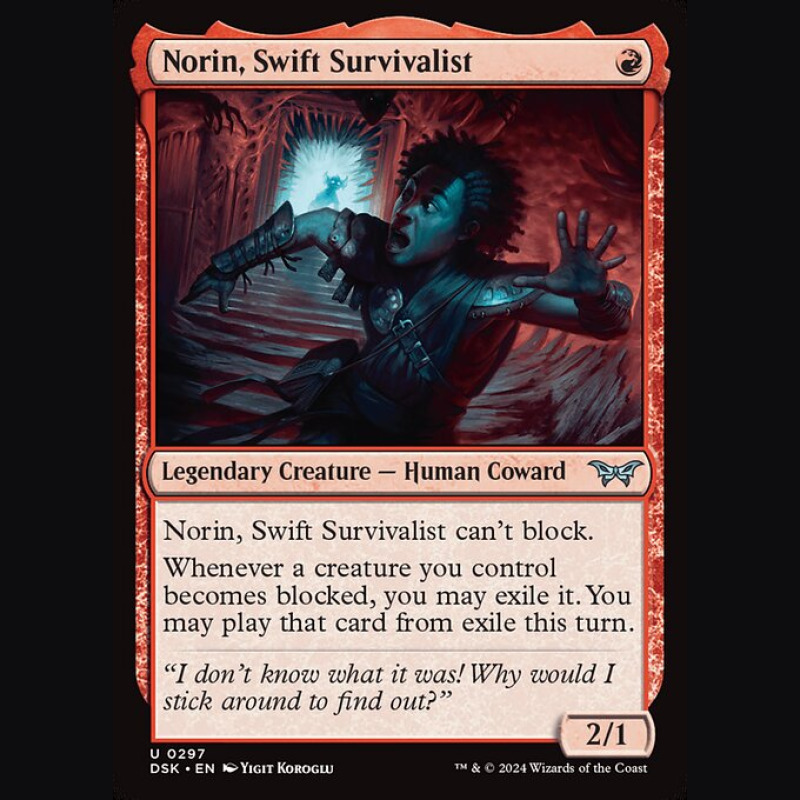 Norin Swift Survivalist - NM - No Foil - ES