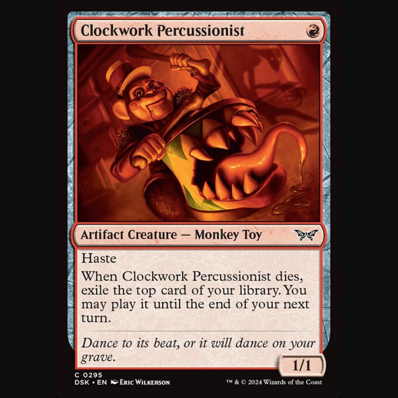 Clockwork Percussionist - NM - No Foil - EN