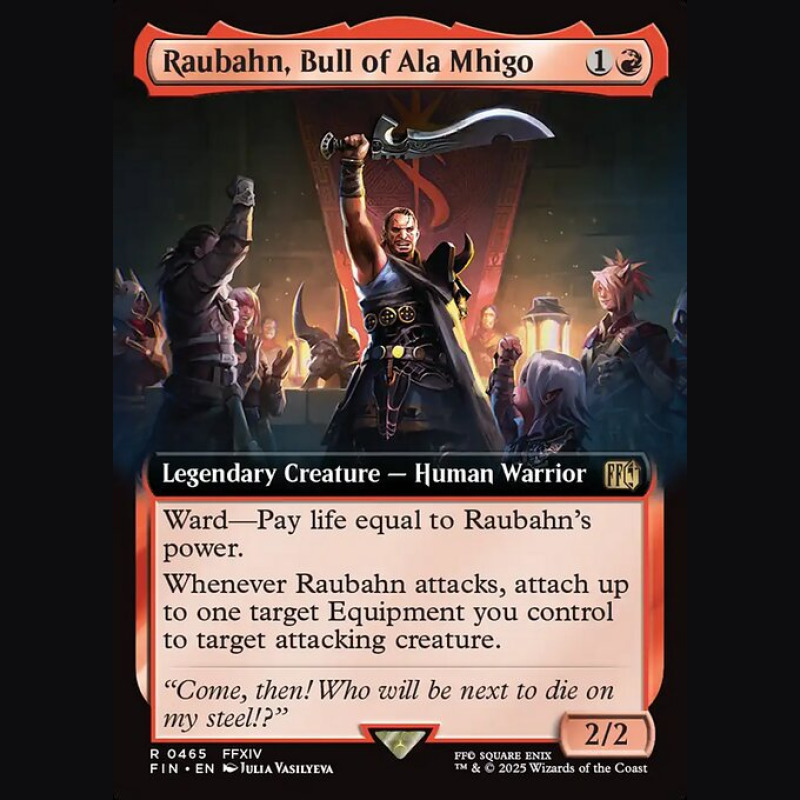 Raubahn Bull of Ala Mhigo - NM - No Foil - EN