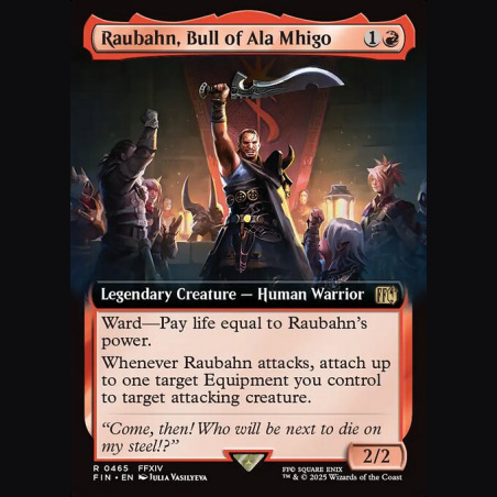 Raubahn Bull of Ala Mhigo - NM - No Foil - EN