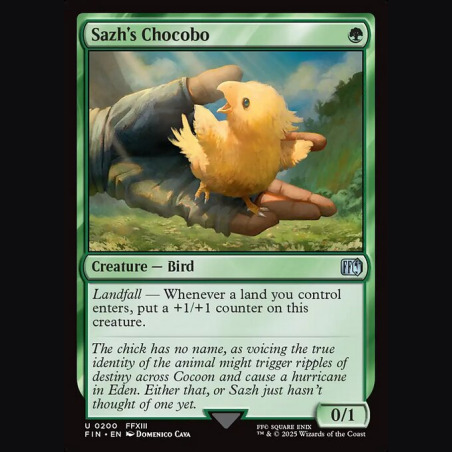 Sazh's Chocobo - NM - No Foil - ES