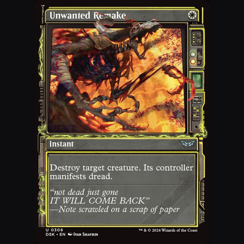 Unwanted Remake - NM - No Foil - ES