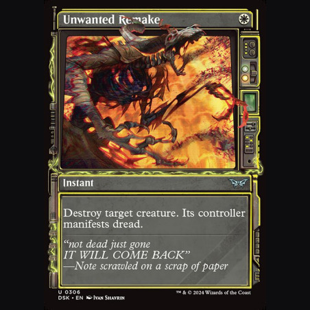 Unwanted Remake - NM - No Foil - ES