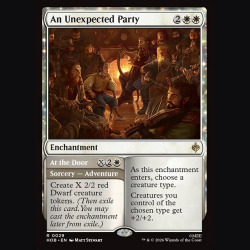An Unexpected Party // At the Door - NM - No Foil - EN