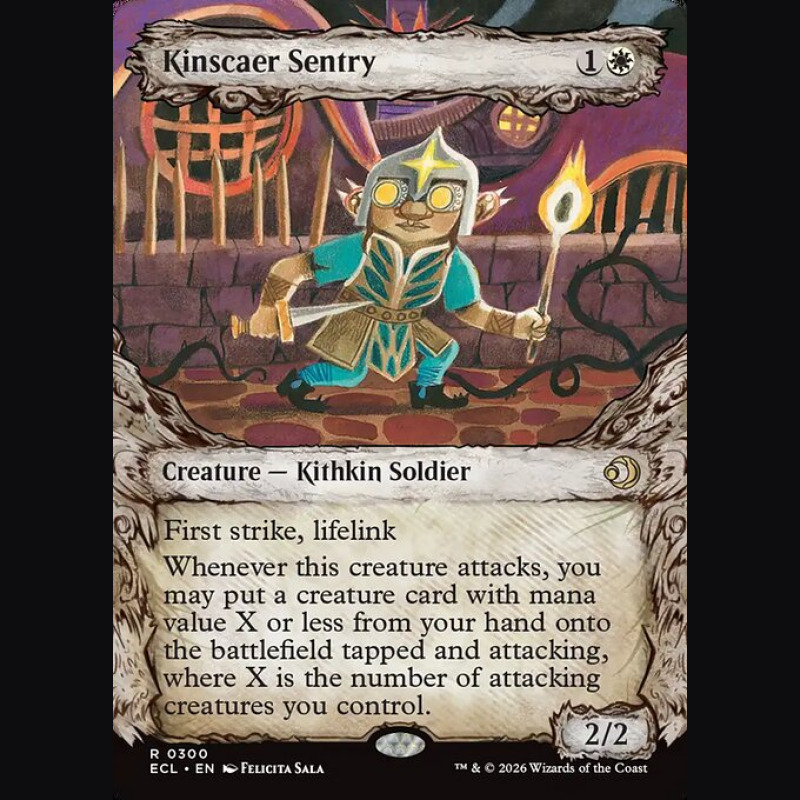 Kinscaer Sentry - NM - Foil - EN