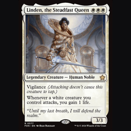 Linden the Steadfast Queen - NM - No Foil - EN