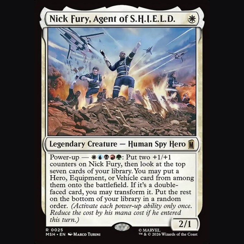 Nick Fury Agent of S.H.I.E.L.D. - NM - No Foil - ES