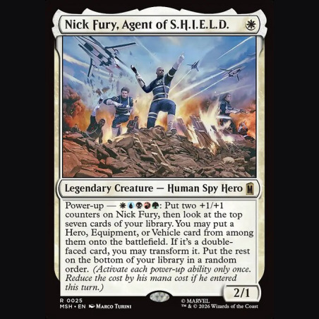 Nick Fury Agent of S.H.I.E.L.D. - NM - No Foil - ES