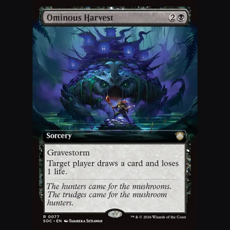 Ominous Harvest - NM - No Foil - EN