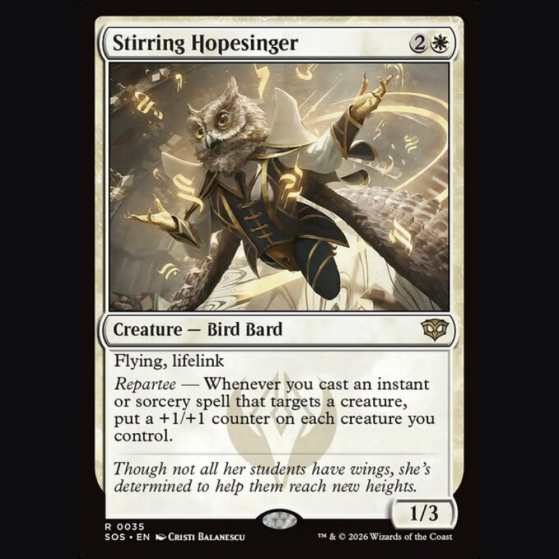 Stirring Hopesinger - NM - Foil - EN