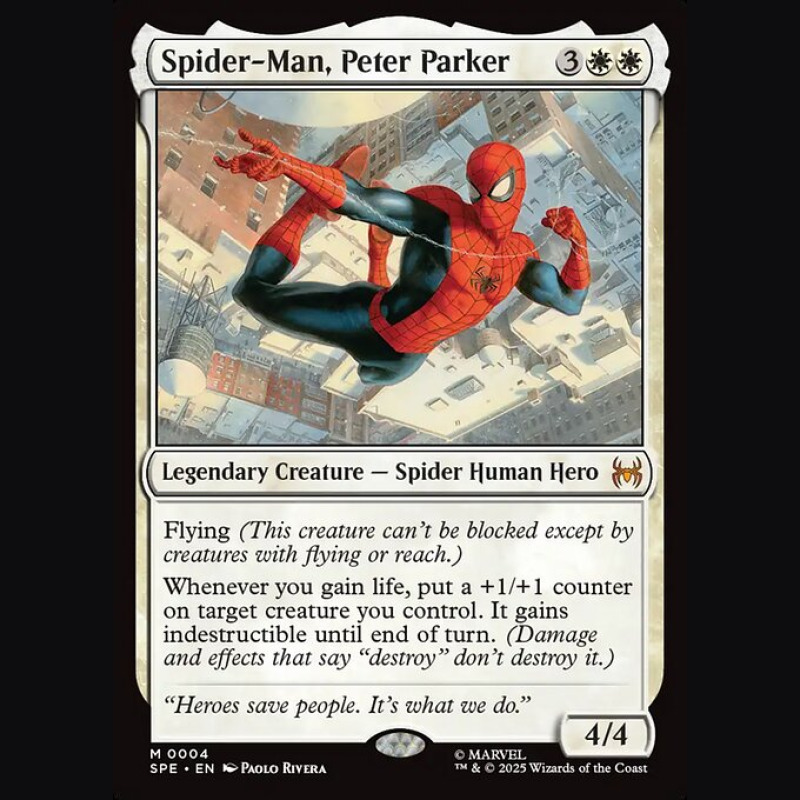 Spider-Man Peter Parker - NM - No Foil - ES