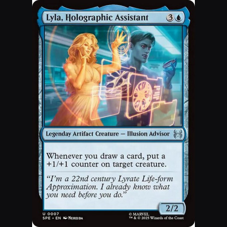 Lyla Holographic Assistant - NM - No Foil - ES