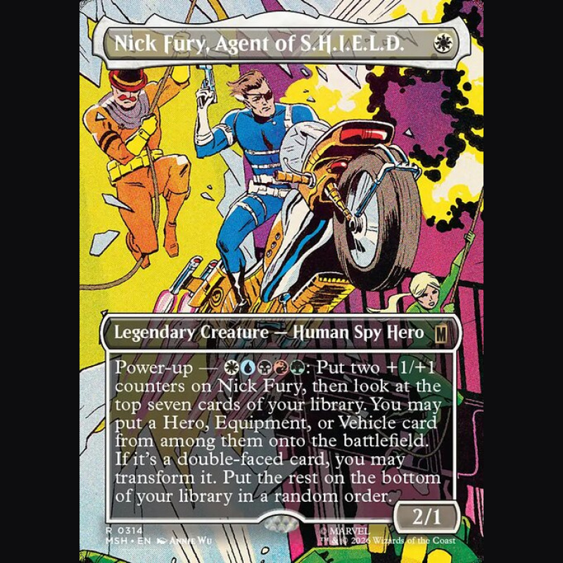 Nick Fury Agent of S.H.I.E.L.D. - NM - Foil - EN