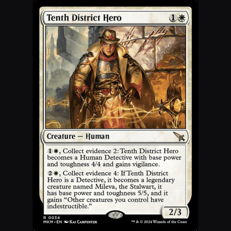 Tenth District Hero - NM - No Foil - EN