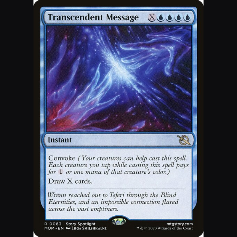 Transcendent Message - NM - No Foil - EN