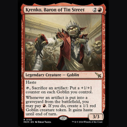 Krenko Baron of Tin Street - NM - No Foil - EN