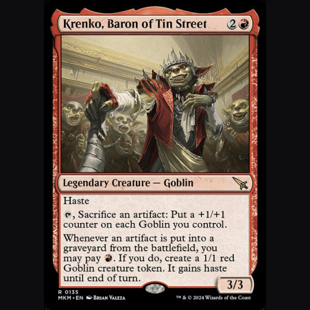 Krenko Baron of Tin Street - NM - No Foil - EN