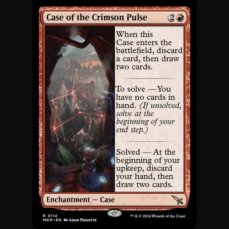 Case of the Crimson Pulse - NM - No Foil - EN
