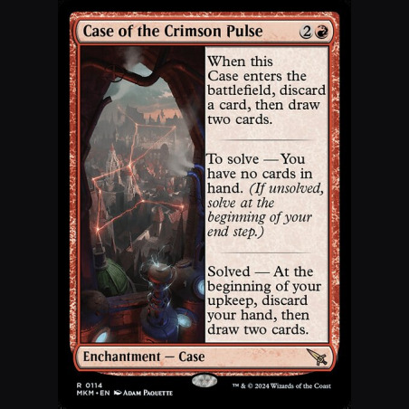 Case of the Crimson Pulse - NM - No Foil - EN