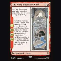 The Misty Mountains Cold - NM - No Foil - EN