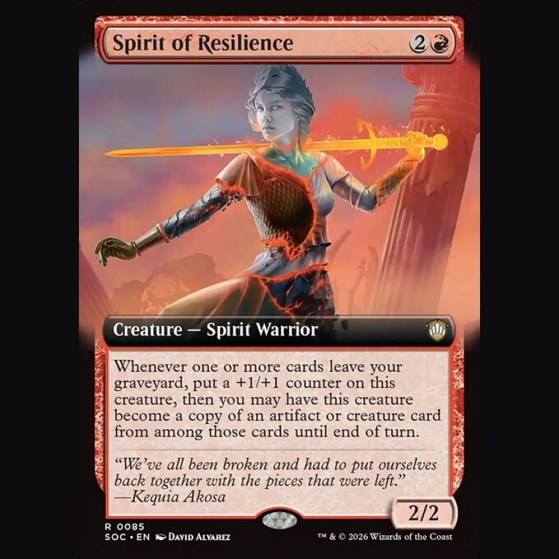 Spirit of Resilience - NM - No Foil - EN