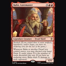Balin Loremaster - NM - No Foil - ES