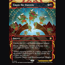 Empty the Warrens - NM - Foil - EN
