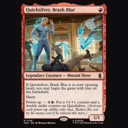 Quicksilver Brash Blur - NM - No Foil - EN