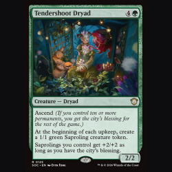 Tendershoot Dryad - NM - No Foil - ES