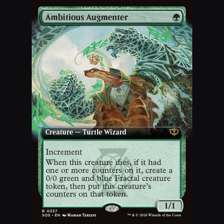 Ambitious Augmenter - NM - Foil - EN