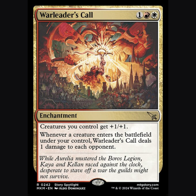 Warleader's Call - NM - No Foil - EN