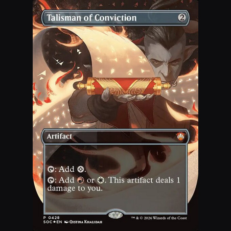 Talisman of Conviction - NM - Foil - EN