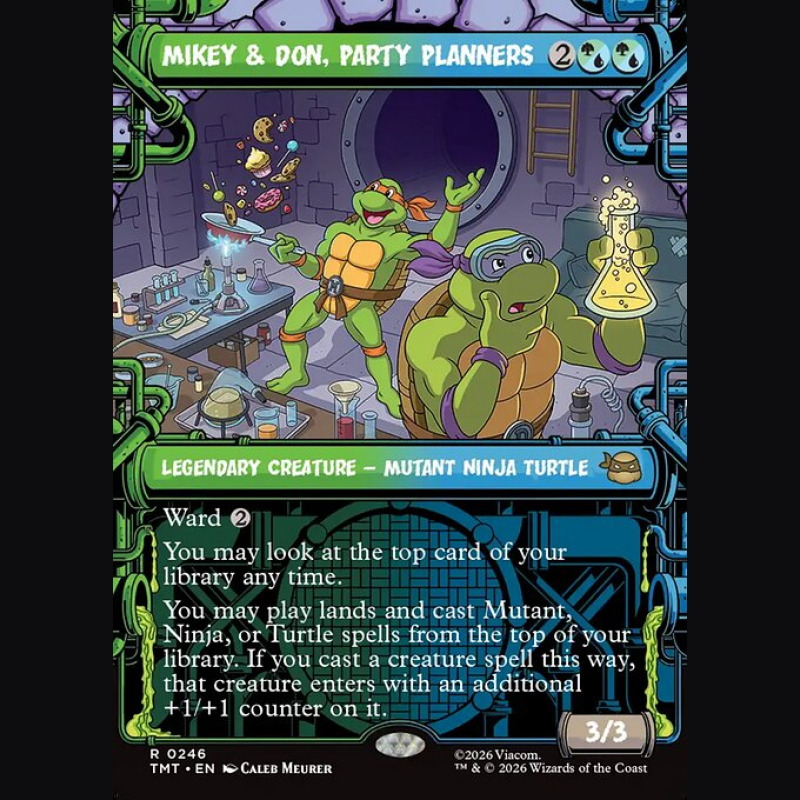 Mikey & Don Party Planners - NM - Foil - EN