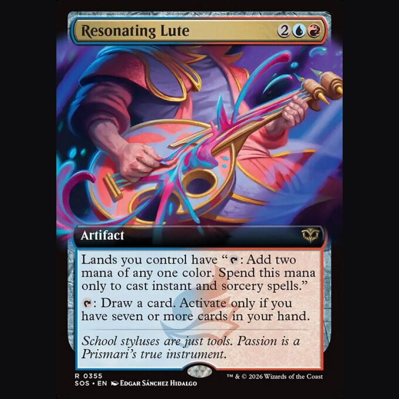 Resonating Lute - NM - No Foil - EN
