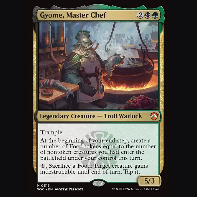 Gyome Master Chef - NM - No Foil - ES