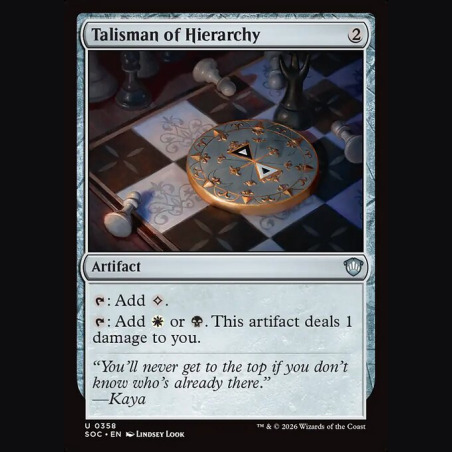 Talisman of Hierarchy - NM - No Foil - ES