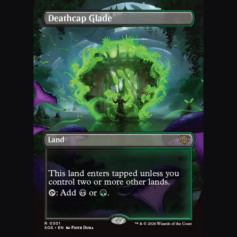 Deathcap Glade - NM - Foil - EN