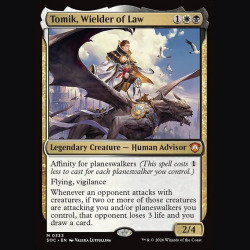 Tomik Wielder of Law - NM - No Foil - ES