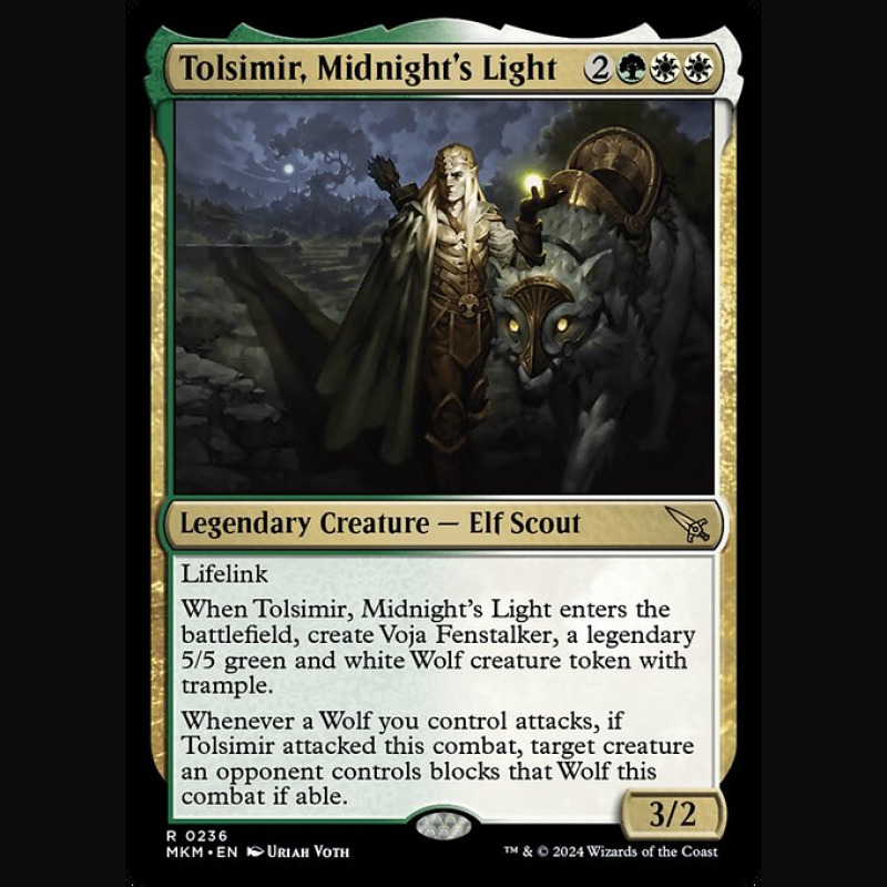 Tolsimir Midnight's Light - NM - No Foil - EN