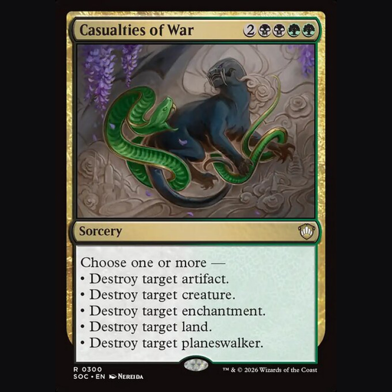 Casualties of War - NM - No Foil - ES