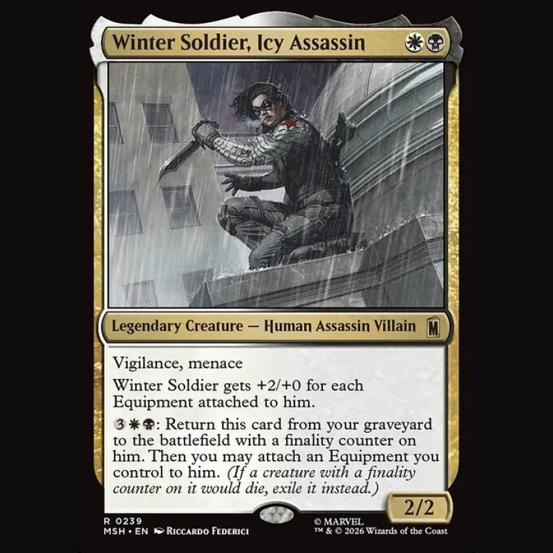 Winter Soldier Icy Assassin - NM - No Foil - EN