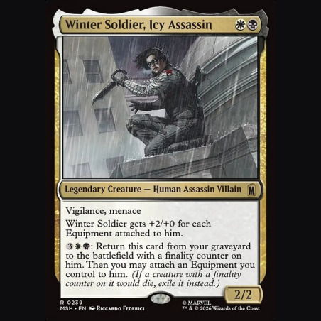 Winter Soldier Icy Assassin - NM - No Foil - EN