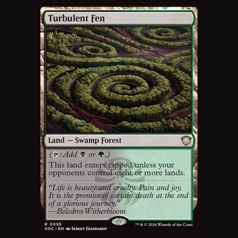 Turbulent Fen - NM - No Foil - ES