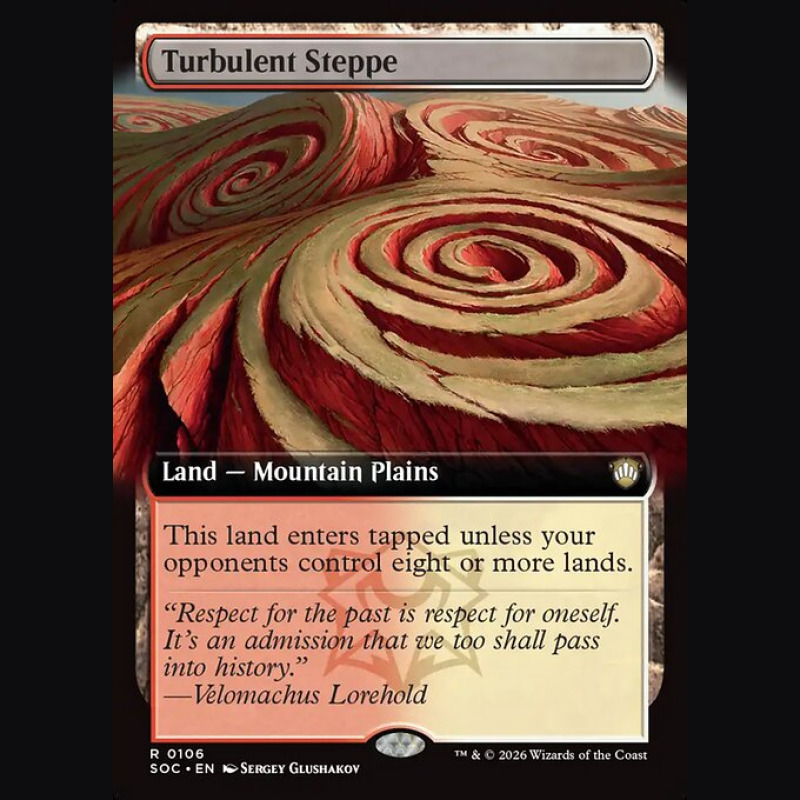 Turbulent Steppe - NM - No Foil - EN