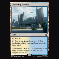 Gleaming Bastion - NM - No Foil - EN