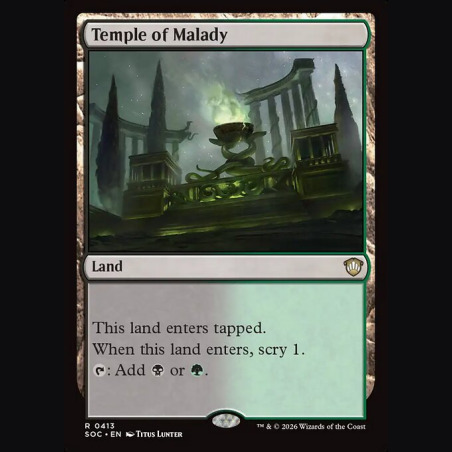 Temple of Malady - NM - No Foil - ES