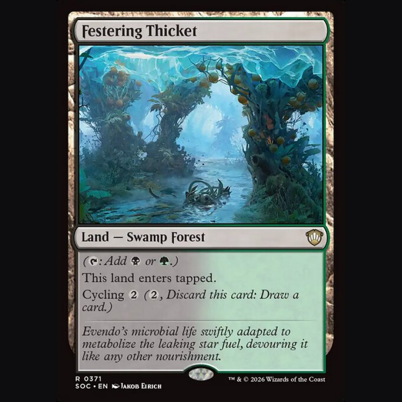 Festering Thicket - NM - No Foil - ES